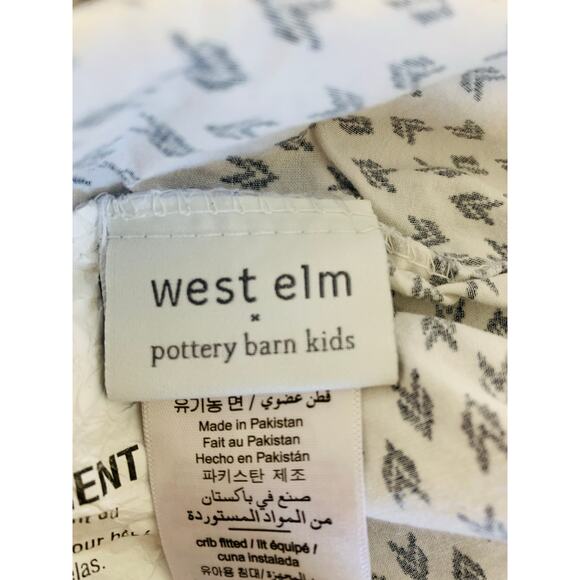 Pottery Barn Kids fitted crib sheet, West Elm - Picture 2 of 2